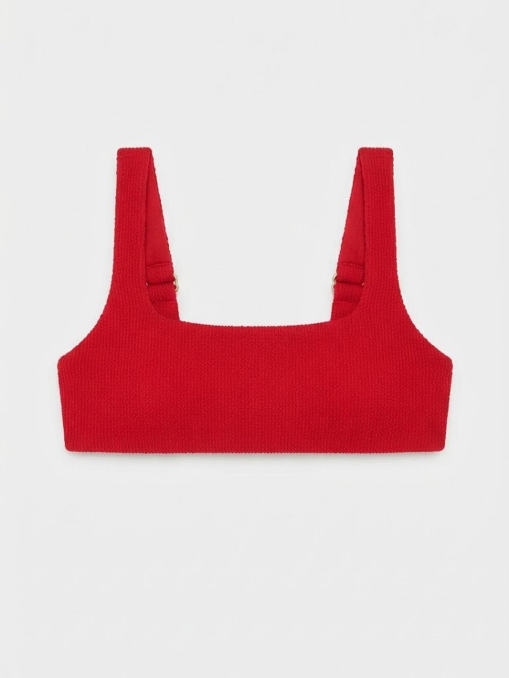 Show Me Your Mumu Tamale Red Scrunch Hot Tub Top Large 34756